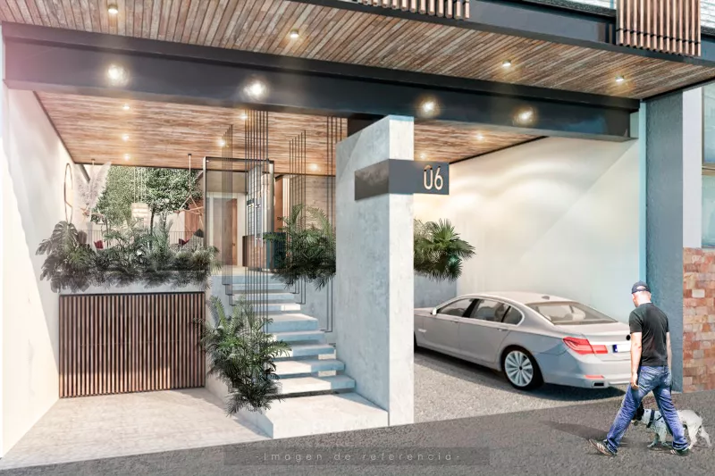 Kahaal render entrada exterior, parte de la cartera de LaHaus