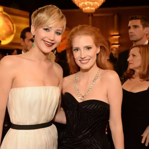 Jennifer Lawrence, Jessica Chastain
