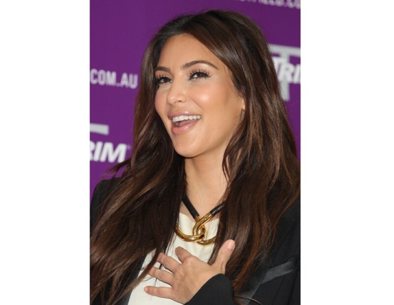 Kim desea que su hija estrene todo el tiempo.