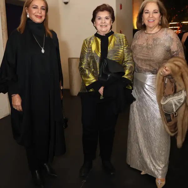 Hosna Rachid, Sary Bermúdez y Liliana Melo de Sada 
