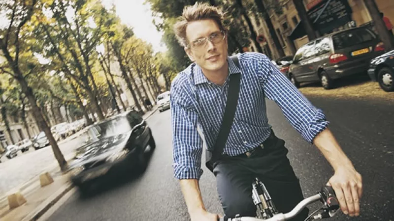 ciclista bicicleta automovilistas