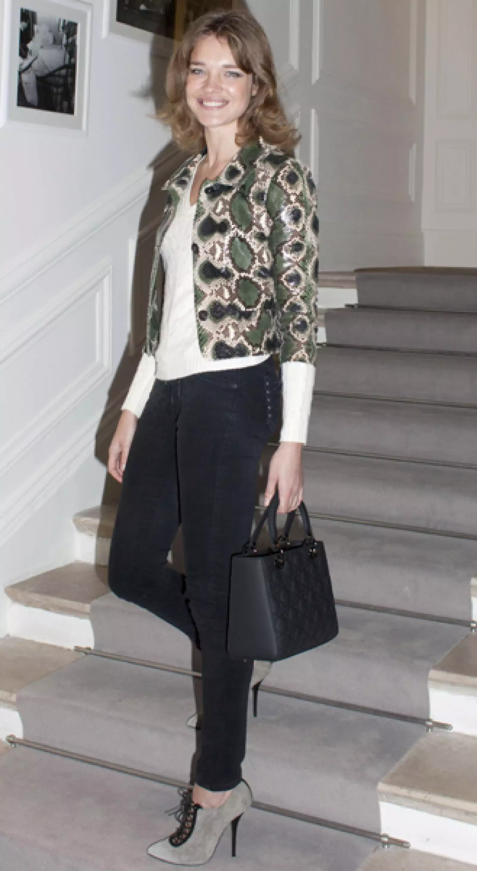 La top Natalia Vodianova es una gran seguidora de la moda de Alta Costura.