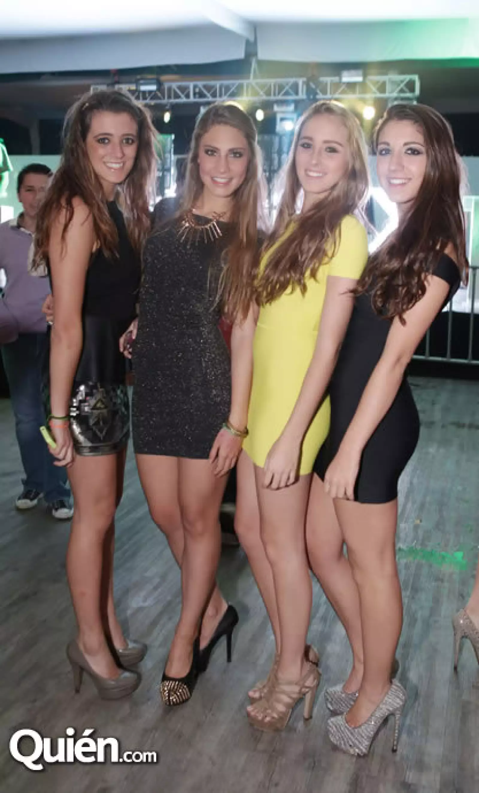 Juliette Chedraui, Andrea Alvarado, María Saldina y Montserrat Ureña