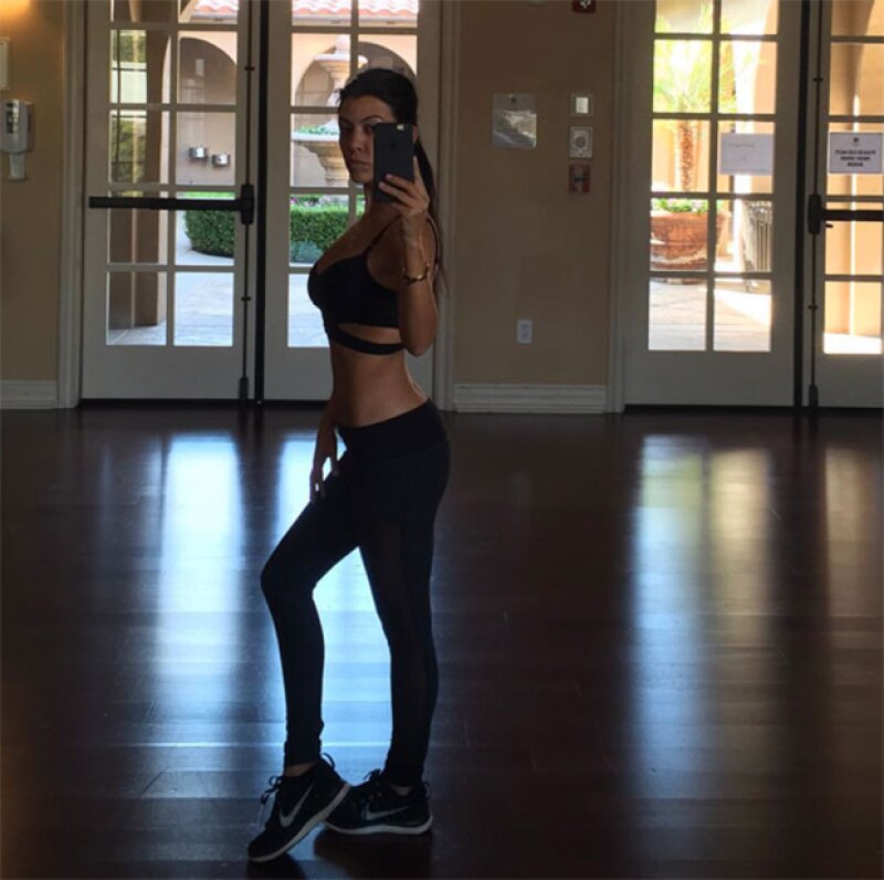 Desde que rompió con Scott, Kourt se ha centrado en el mantenimiento de su figura.
