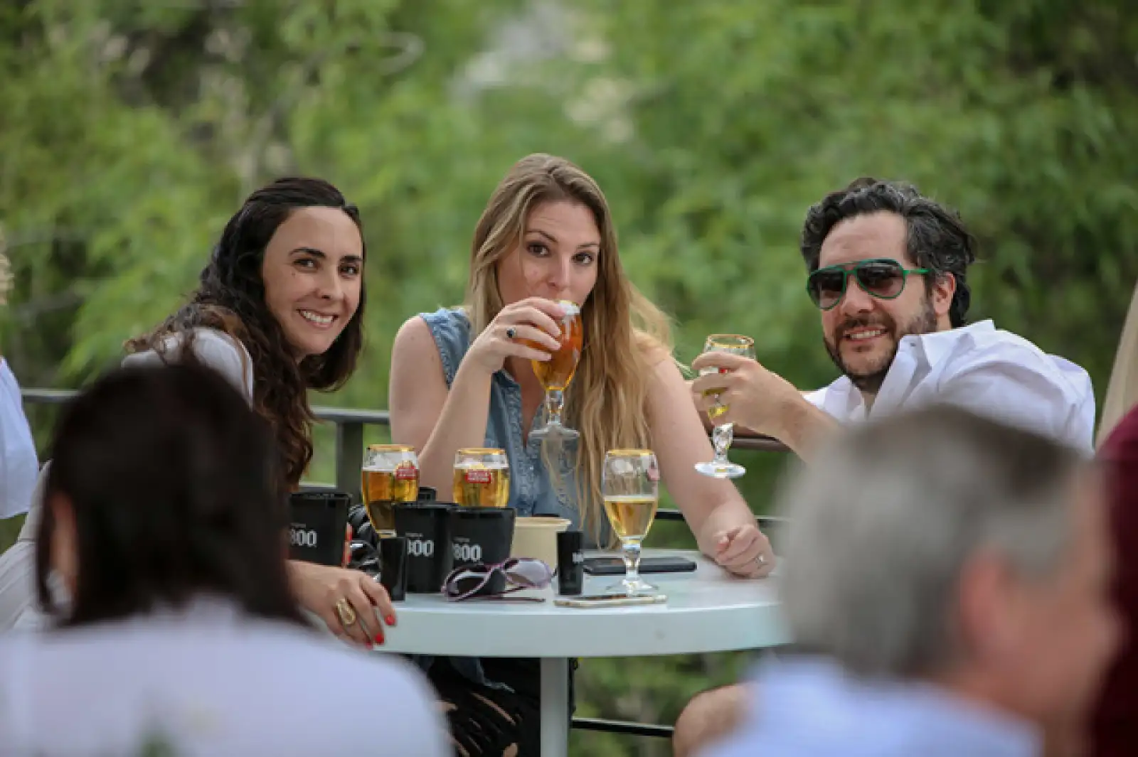 Regina Ibáñez, Ana de la Fuente y Andrés Ibáñez