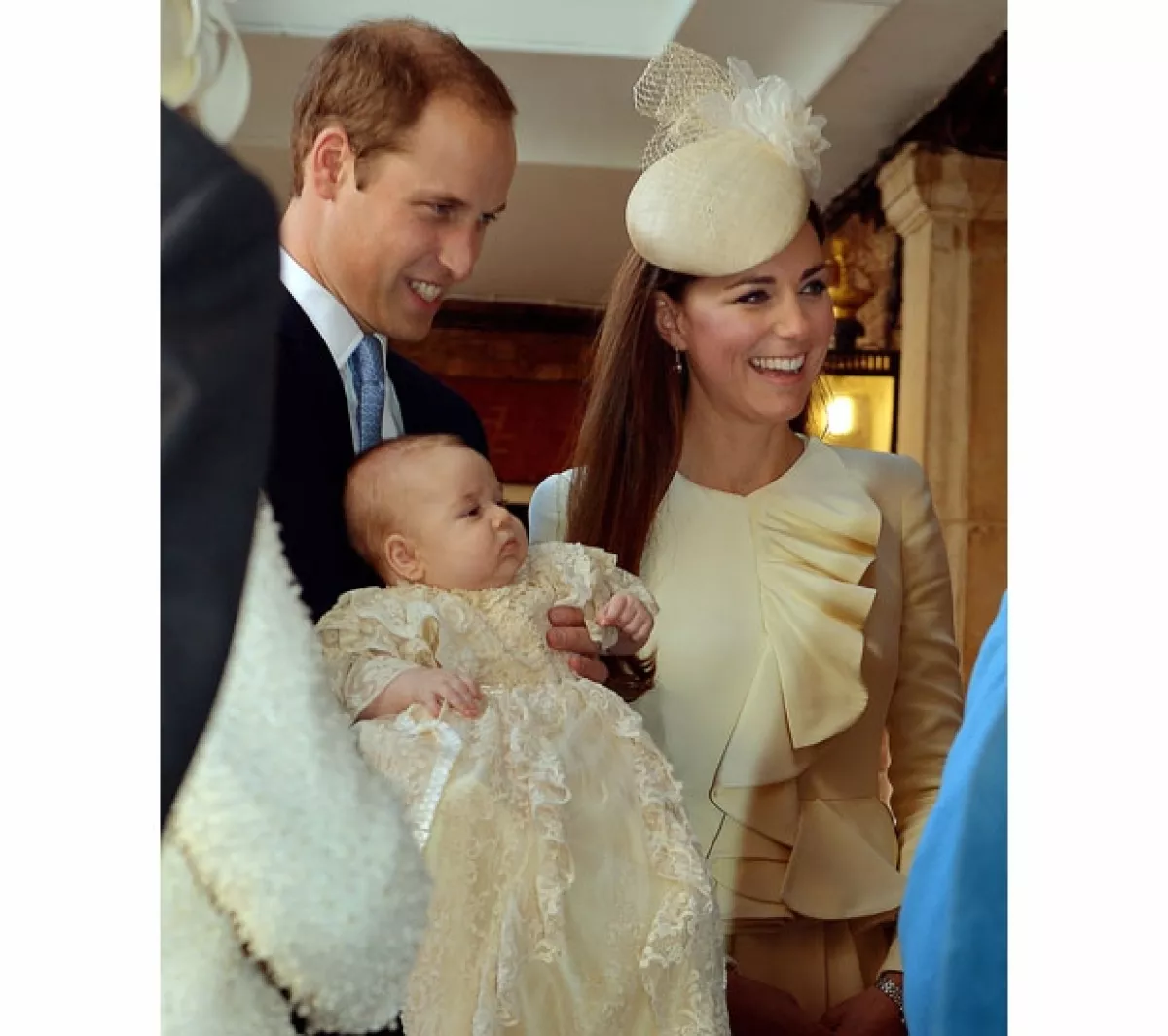 El pequeño ha sido fotografiadas varias veces, no obstante este sería su segundo acto oficial como miembro de la realeza.