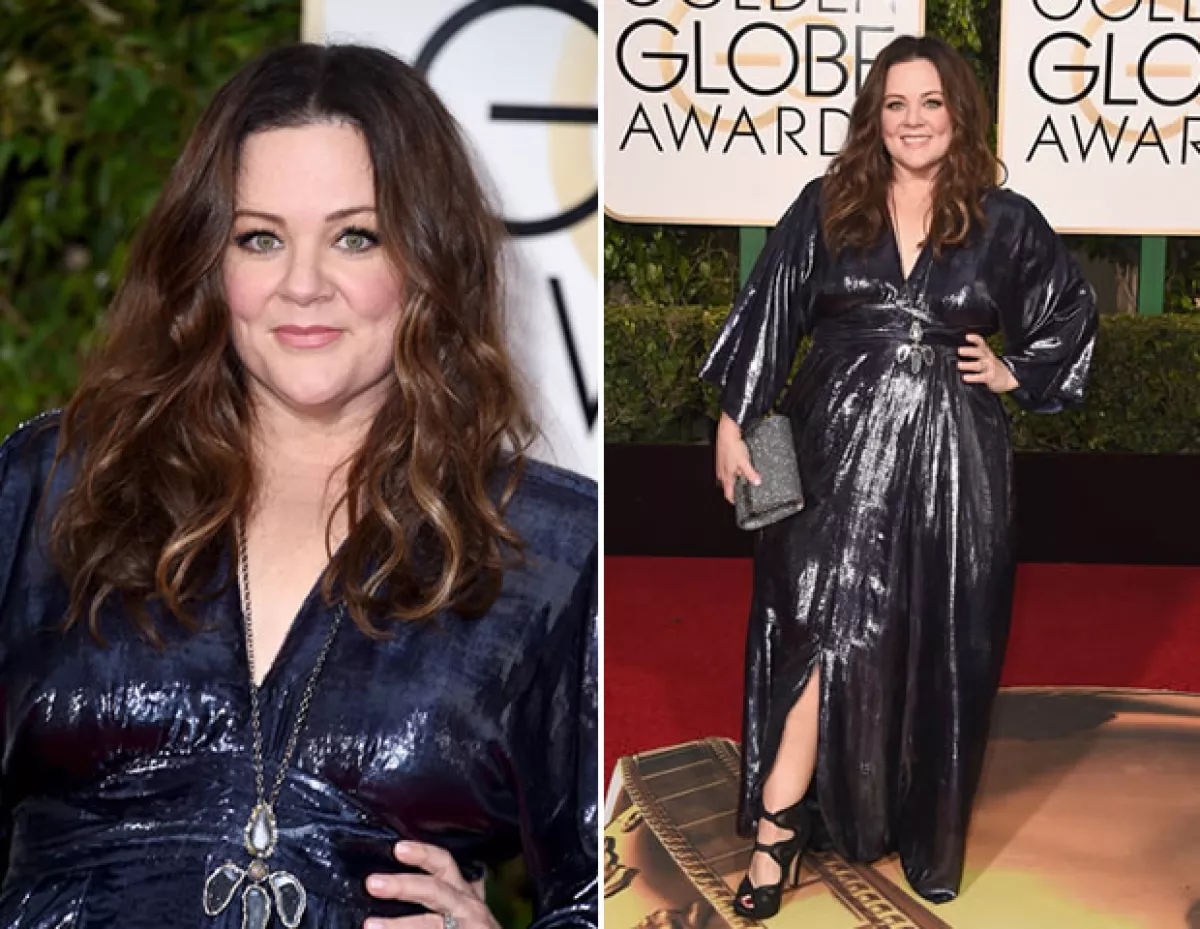 Melissa McCarthy diseñó el vestido que llevó a la premiación.