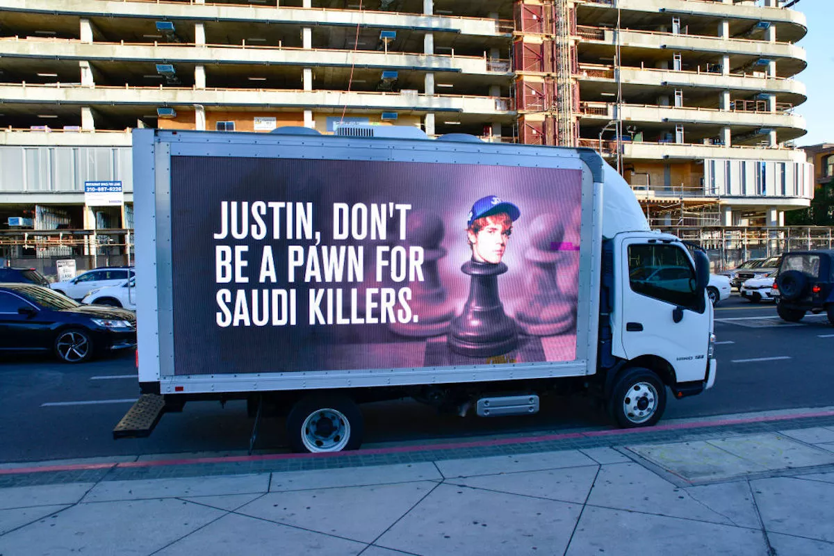 Bieber Justice Saudi Arabia Coverage