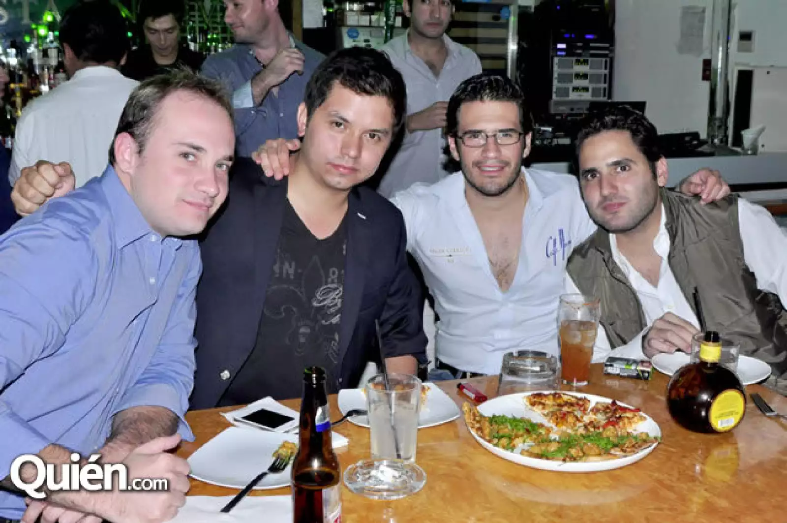 Rogelio Cabiedes,Diego O´Farril,Andrés Torre y Checo Purata