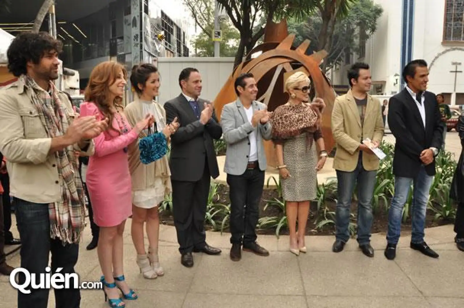 Valentino Lanus,Mónica Huarte,Sergio Berger,Jordy Rosado,Raquel Bessudo y Billy Rovzar
