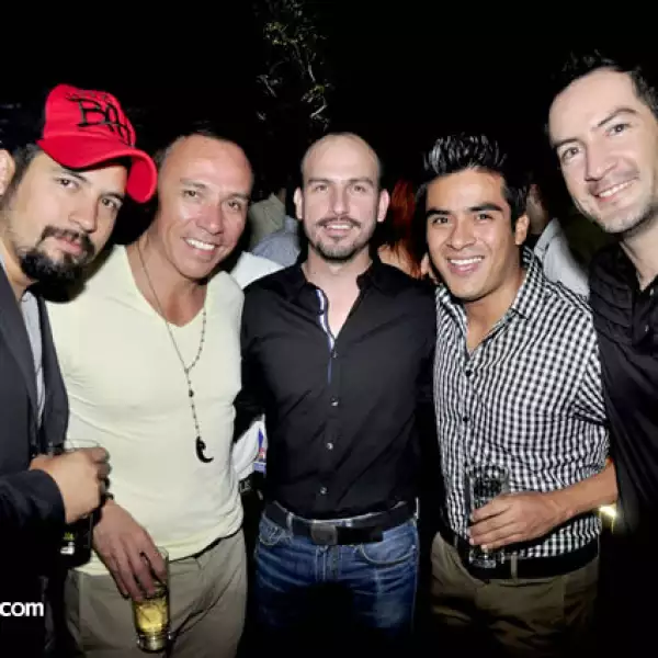 Arturo Monsivais,Jesús Teniente,Francisco Murga,Alejandro García y Marco Sánchez