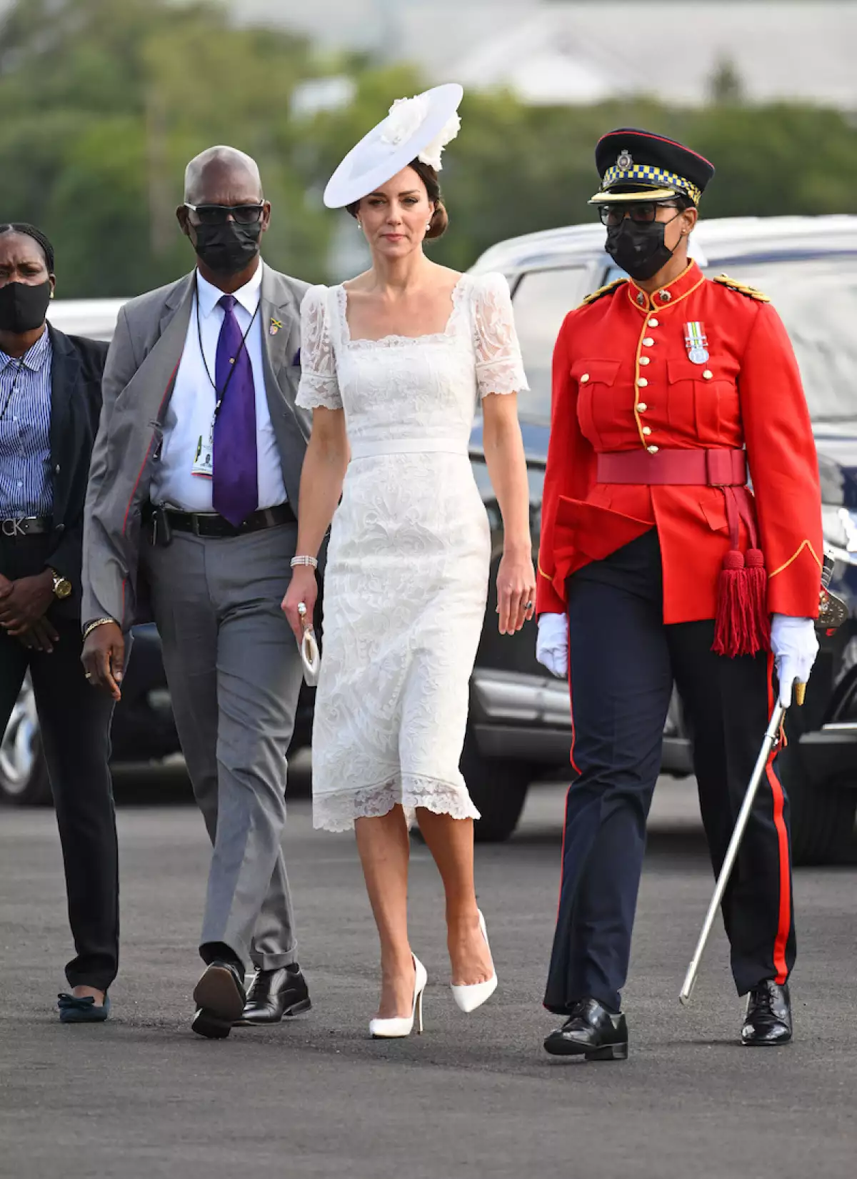 Catherine Duchess of Cambridge and Prince William Royal visit to the Caribbean - 24 Mar 2022