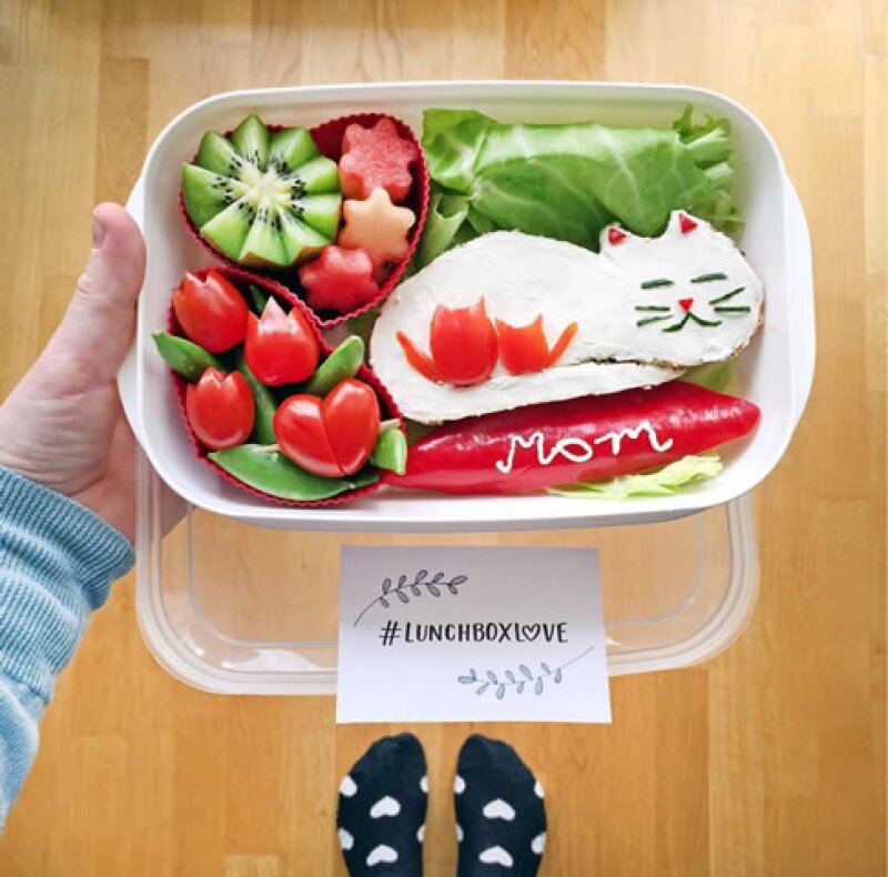 ¿Te imaginas sorprender a tus hijos con un lunch así?