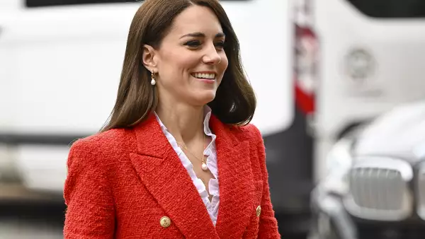Catherine Duchess of Cambridge visit to the Copenhagen Infant Mental Health Project, University of Copenhagen, Denmark - 22 Feb 2022