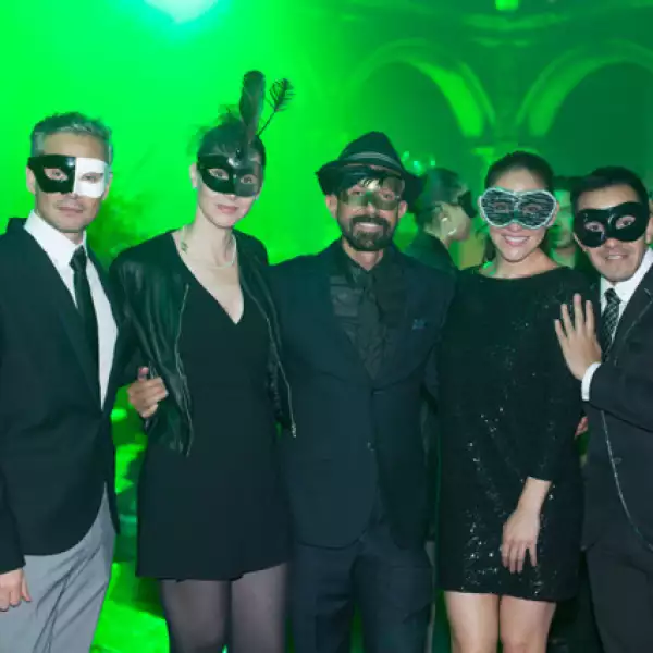 Guillermo Rioja, Karen Otero, Óscar Román, Ely García Lourdes y Mauricio Guzman