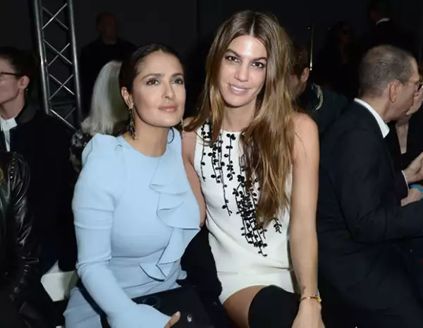 Front-Row con Bianca Brandolini D´Adda.