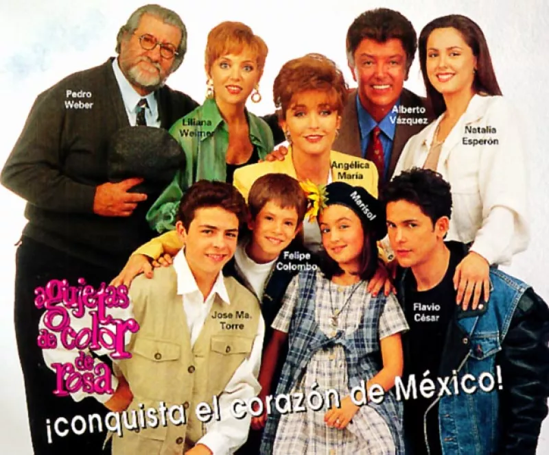 Agujetas de color de rosa