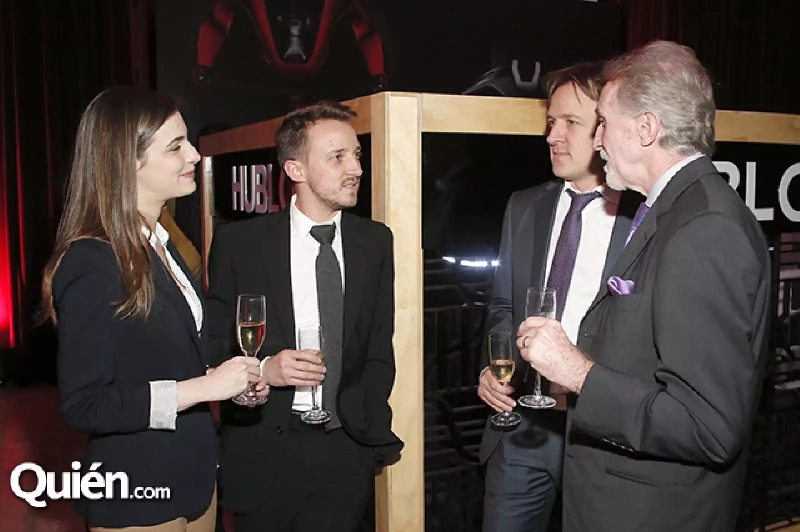 Nina Rippa, Iker Echeverría, Guillermo y Guillermo Echeverría