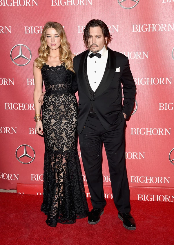 Johnny Depp y Amber Heard