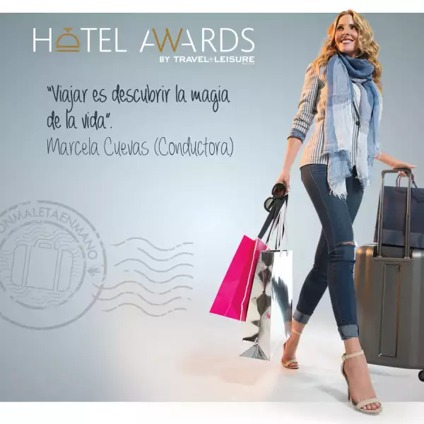 Marcela Cuevas, conductora y orgullosa embajadora #ConMaletaEnMano.