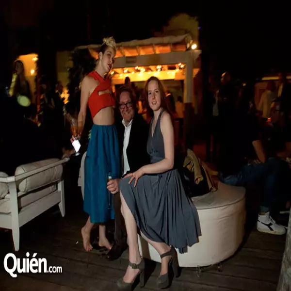 Kiwi, Ron Balwin y Eva Bastianon