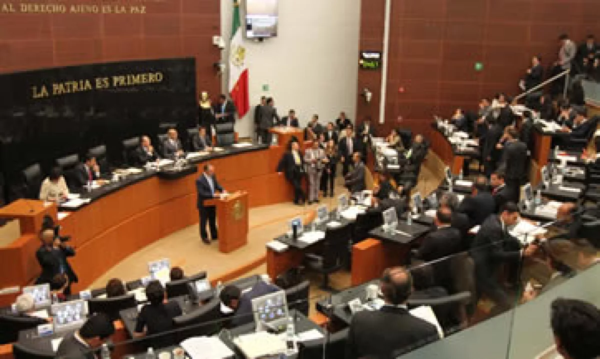 La discusión de las leyes secundarias en el Pleno del Senado se realizará este viernes. (Foto: Notimex)
