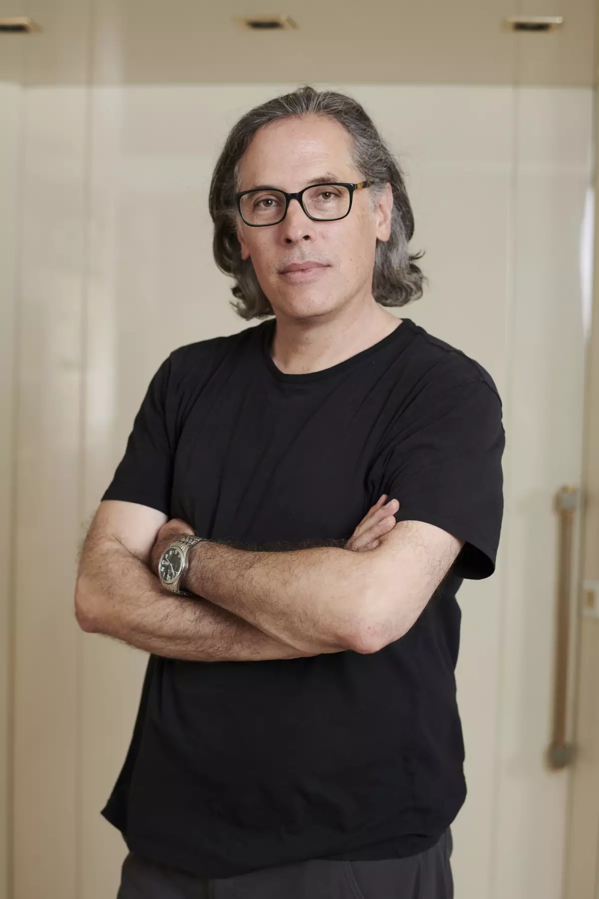 Retrato del cinefotógrafo Rodrigo Prieto.