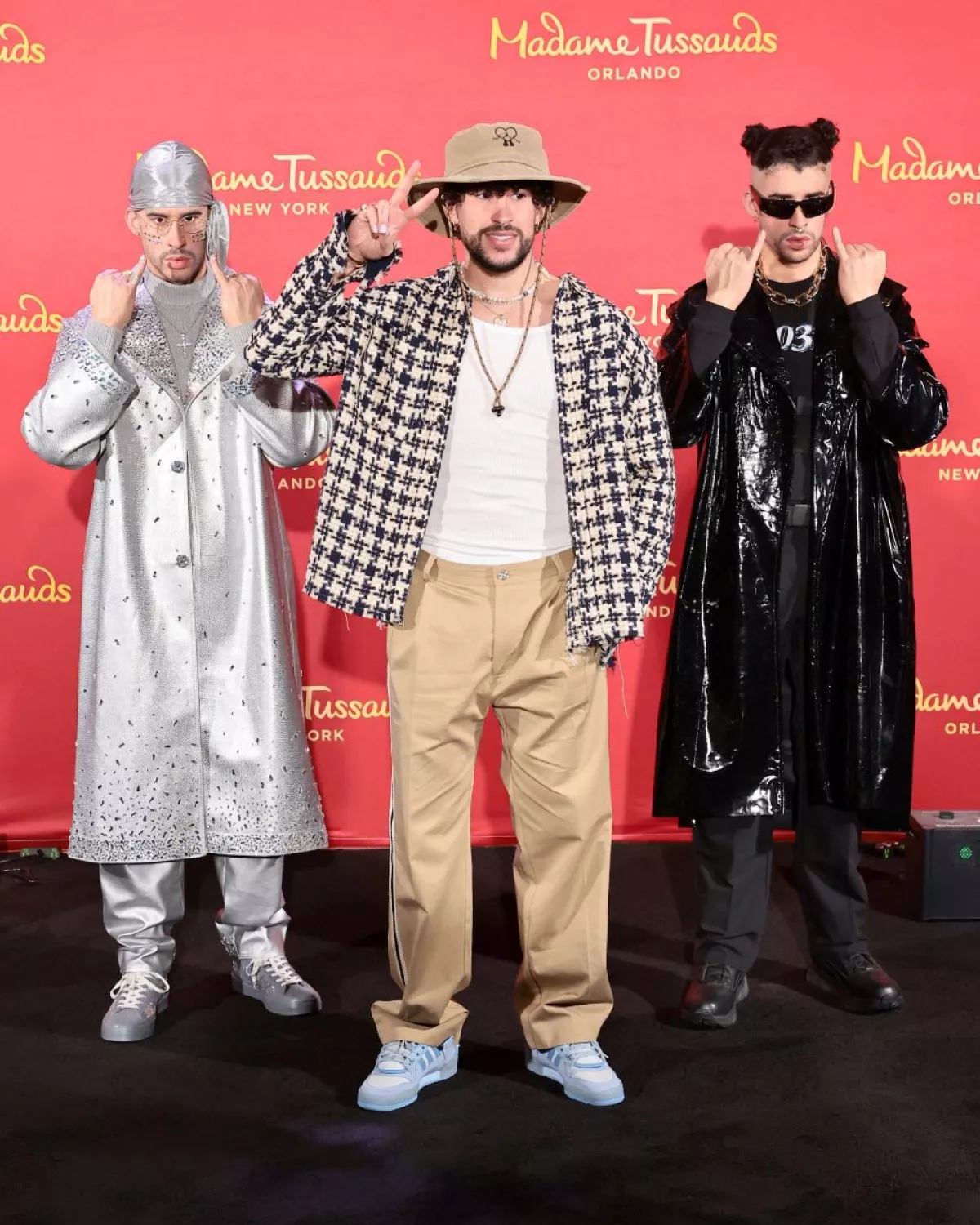 Estatuas de cera de Bad Bunny