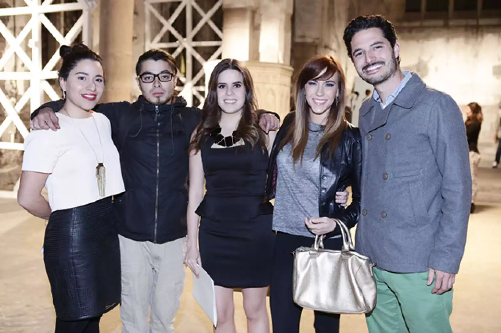 Elisa Estévez,Taiyo Miyake,Alejandra Tena,Pamela Correa y Gilberto Romero.