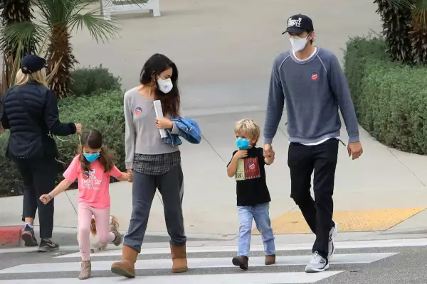 EXC Mila Kunis and Ashton Kutcher