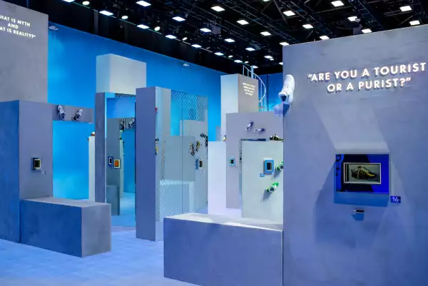 Louis Vuitton x Nike AF1 Exhibition