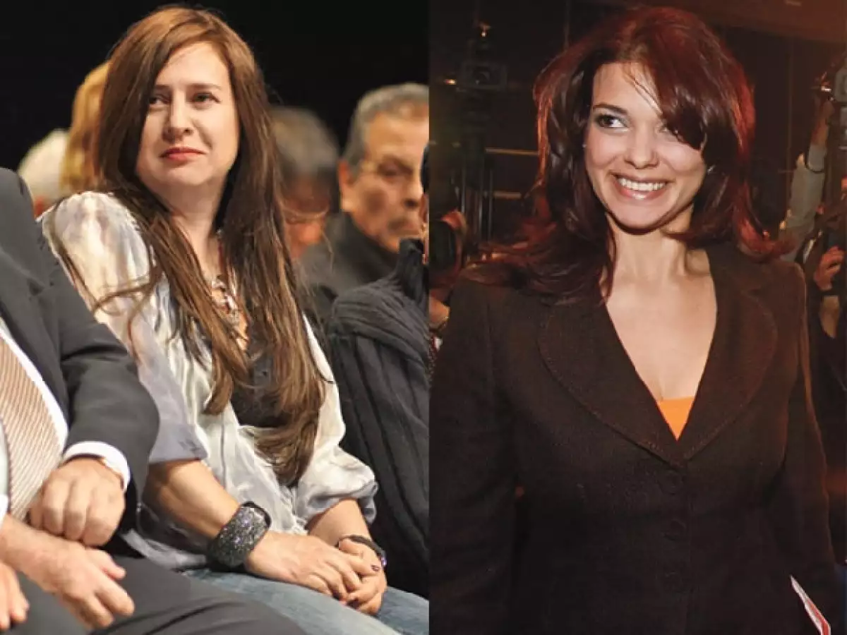 A Ebrard se le ha relacionado sentimentalmente con Rosalinda Bueso (Der) y con Marcela Gómez Zalce (izq), pero el afirma que solo es buen amigo de las dos.