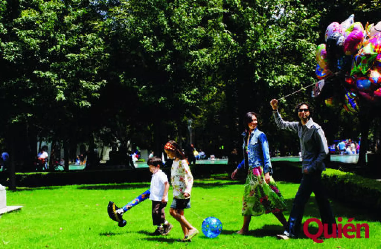 Benny Ibarra, Mateo Ibarra, María Ibarra, Celina del Villar
