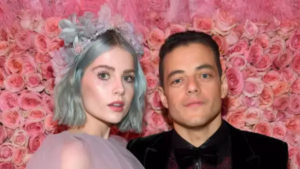 Lucy Boynton y Rami Malek