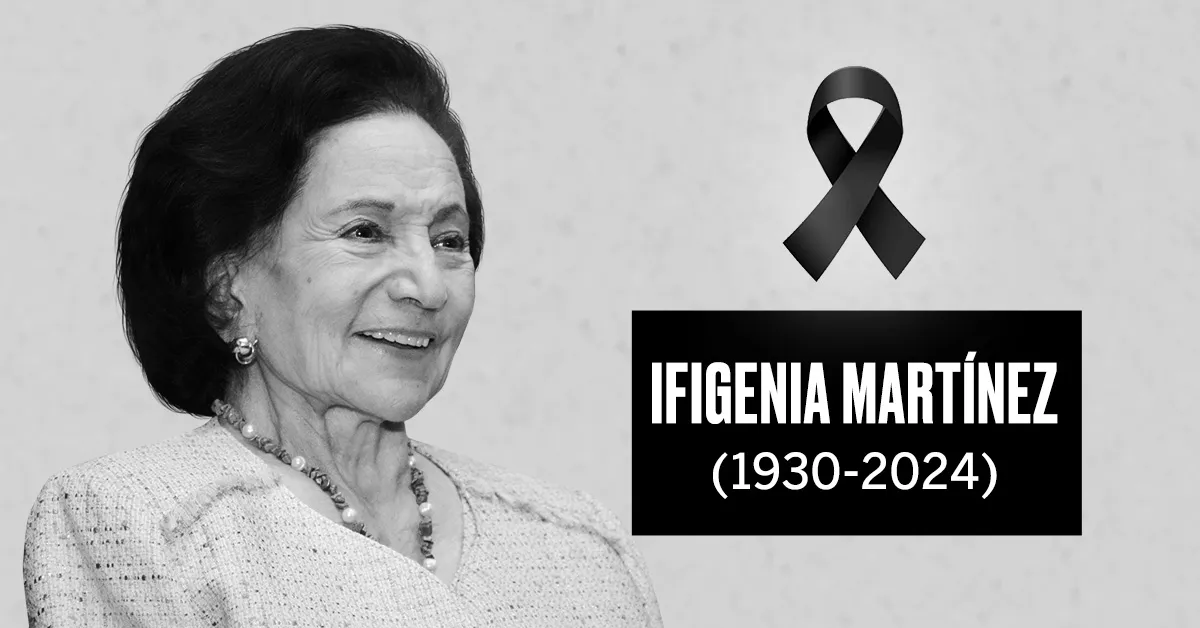 Muere Ifigenia Martínez, líder histórica de la izquierda, a los 94 años