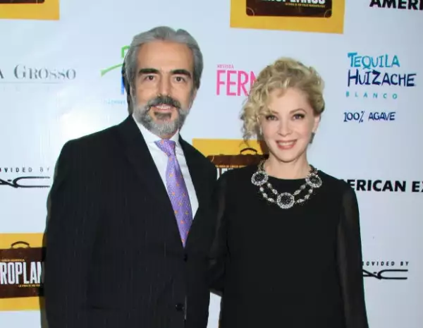 Edith González y Lorenzo Lazo sufrieron un asalto este domingo en la capital mexicana.