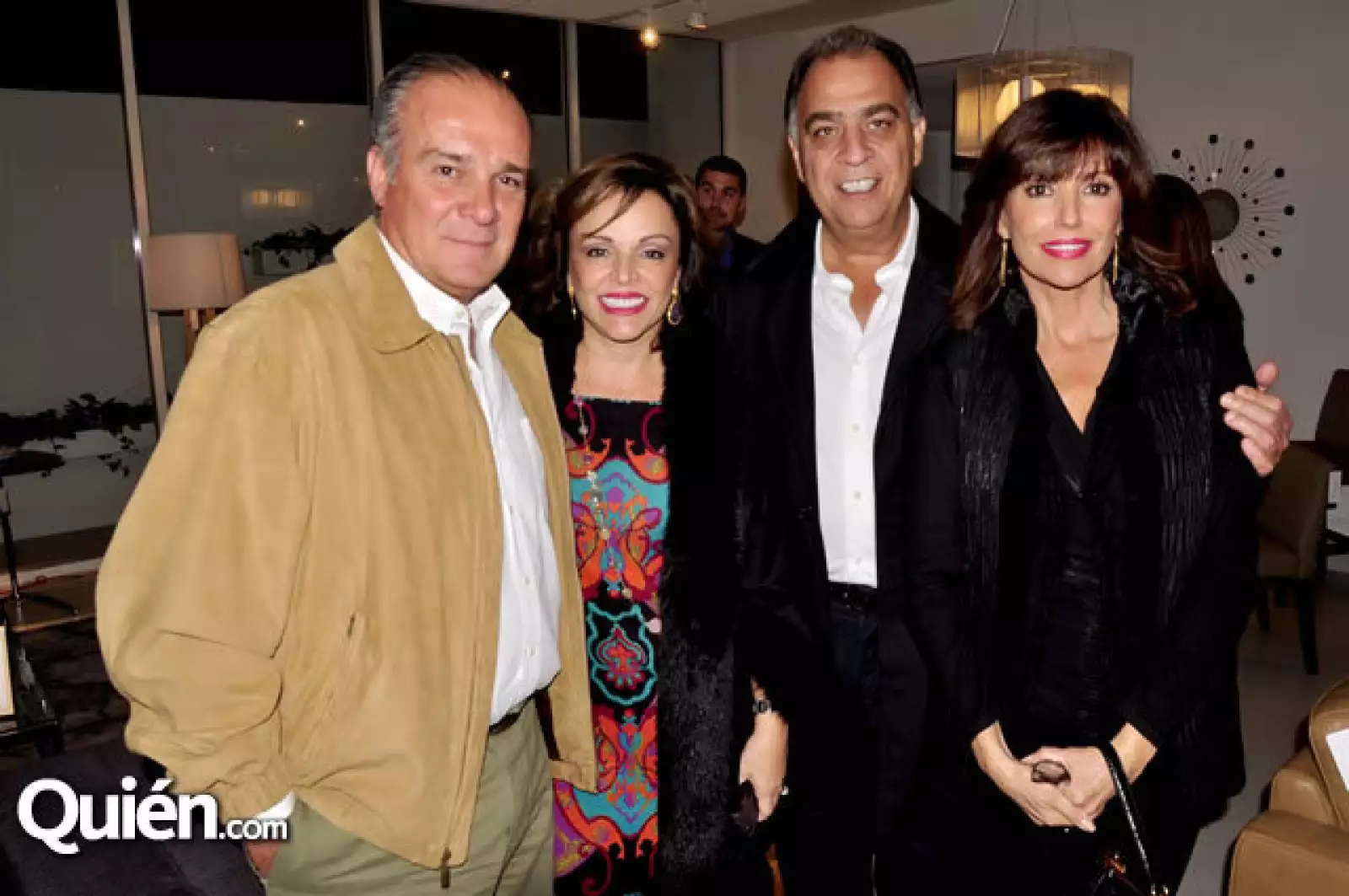 Plácido González, Claudia Sada, Ricardo Martínez y Talis de Martínez