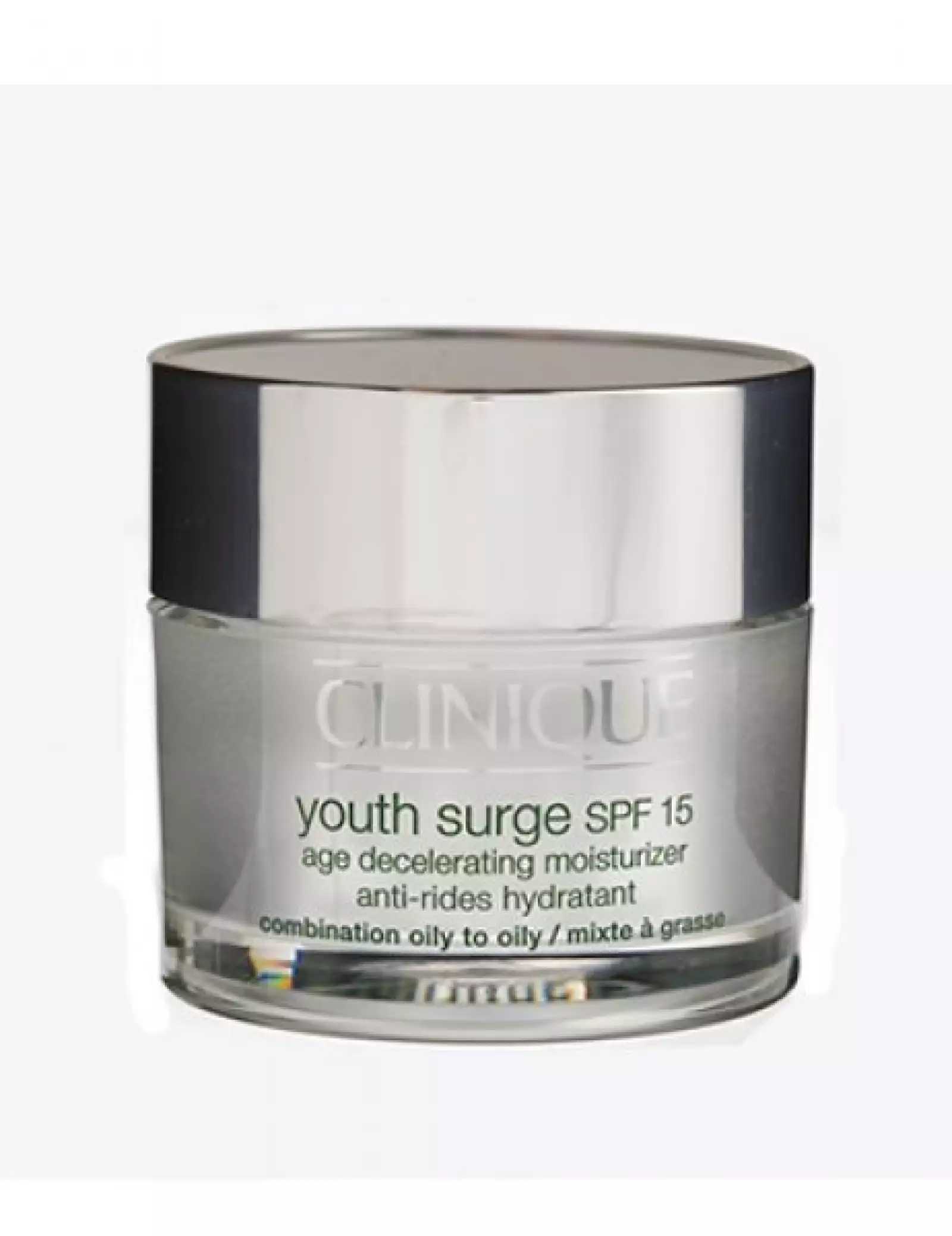 CLINIQUE Youth surge, con filtro solar de 20 FPS, crema rejuvenecedora hidratante.