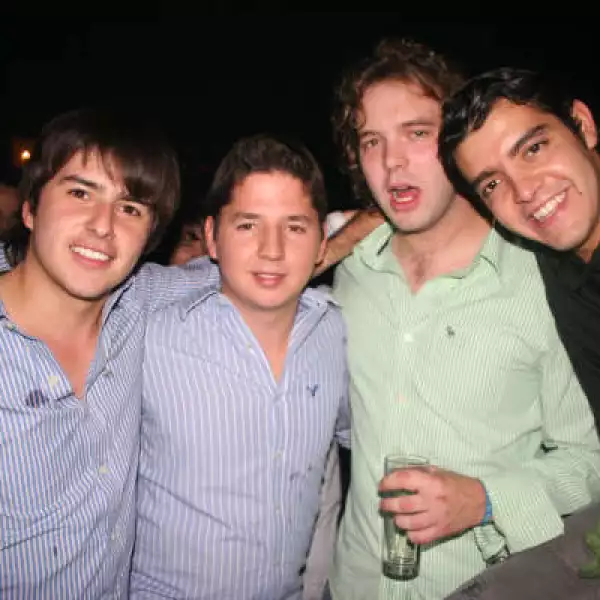 Gerardo de la fuente, Daniel Sánchez, Pol López y Ángel Jaime.