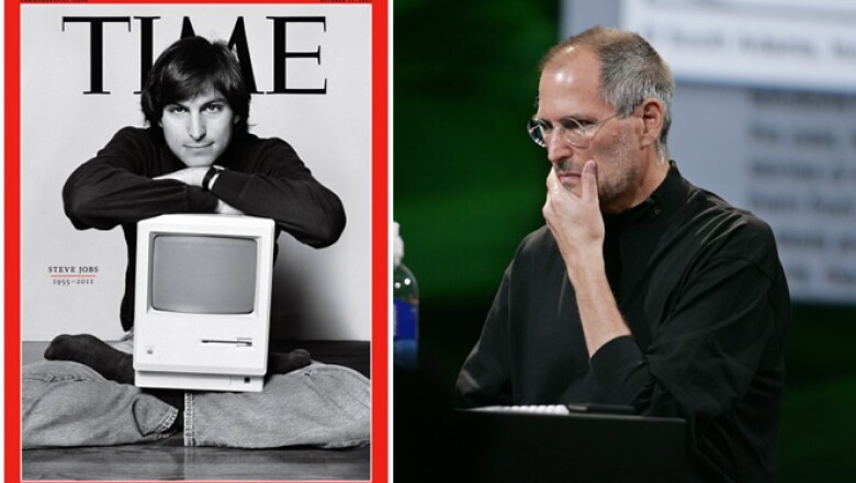 Jobs apareció en unas 100 portadas de revistas y se escribieron muchos libros sobre él, aparte de una obra teatral, una película y hasta un episodio de la serie animada South Park.