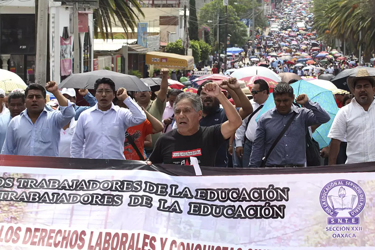 La detención de uno de los altos mandos del gremio magisterial en Oaxaca no detendrán las manifestaciones programadas para el viernes en dicha entidad.