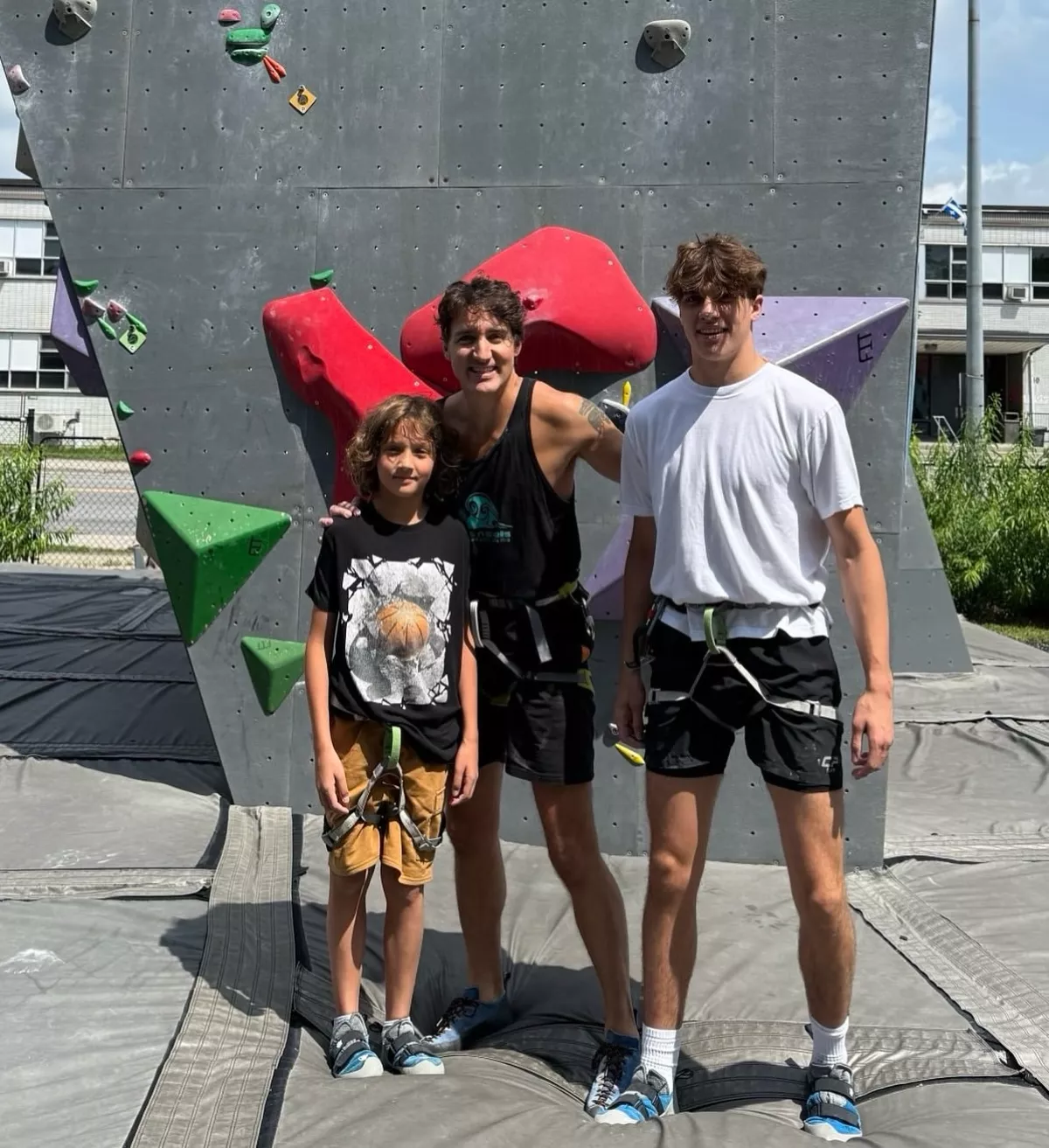 Xavier Trudeau, hijo de Justin Trudeau.