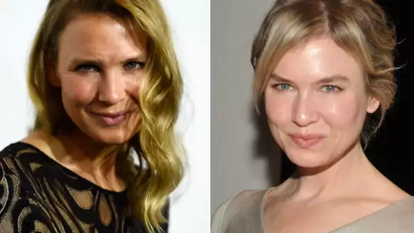 A la derecha, Renée Zellweger en 2011 y a la izquierda se muestra su imagen actual.