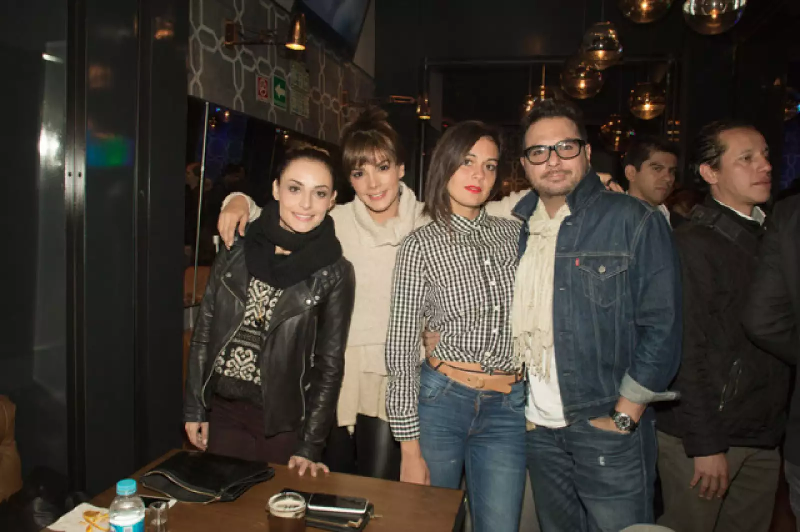 Marimar Vega, Rossana Nájera, Patricia Garza y Marco Polo