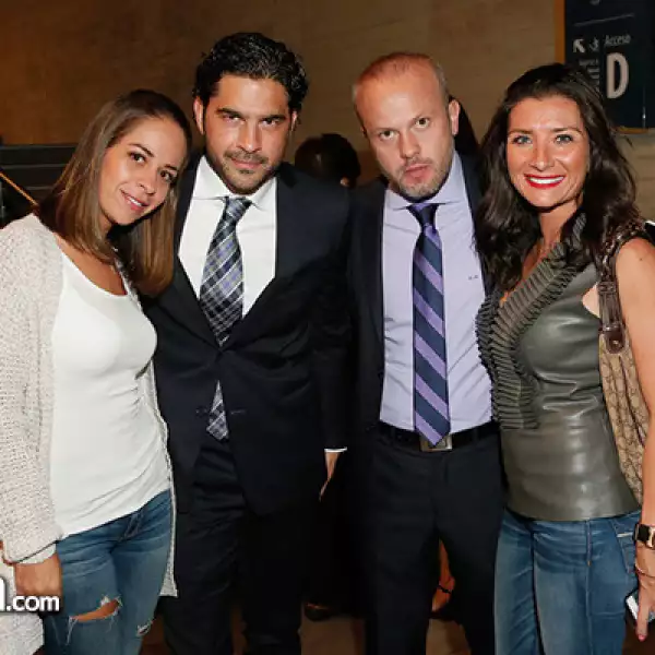 Geraldine Alvarez,Rafael Rodríguez,Alejandro Isla y Mariana Savala