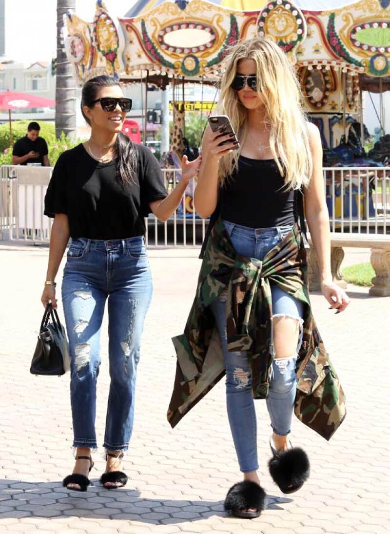 Fashion Battle Khloe Y Kourt Usan Mismos Outfits A Quien Se Le Ve Mejor