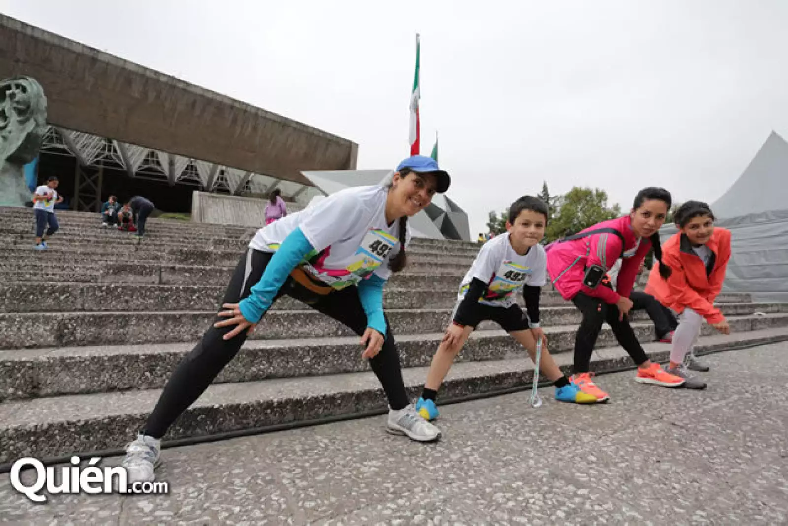 Elizabeth Martínez, Emiliano Zapata, Evelin Martínez y Maya Alcántara