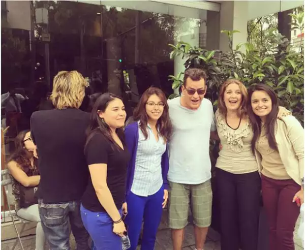 De acuerdo con Reforma, el actor se mostró accesible con sus fans.