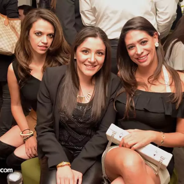 Male Nacif,Ximena Martínez y Ana Hernández