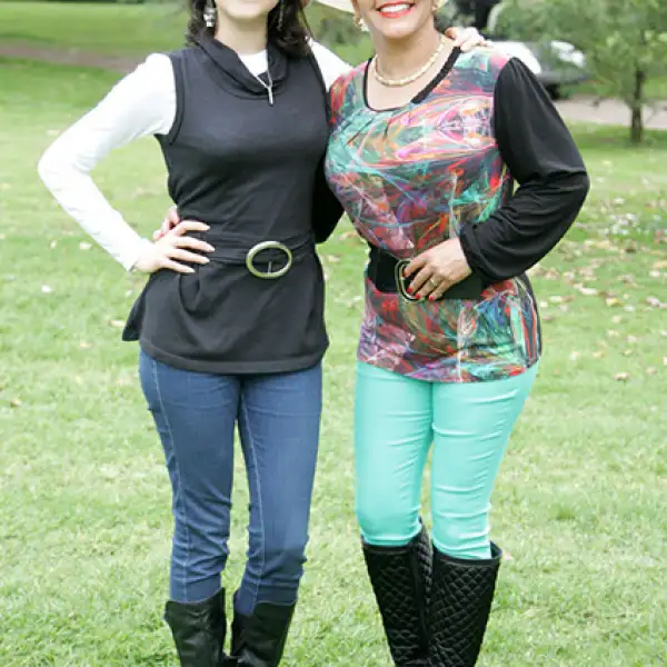 Karen Castro y Pilar Vargas